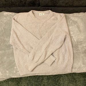 Gap light grey crop sweater -XL